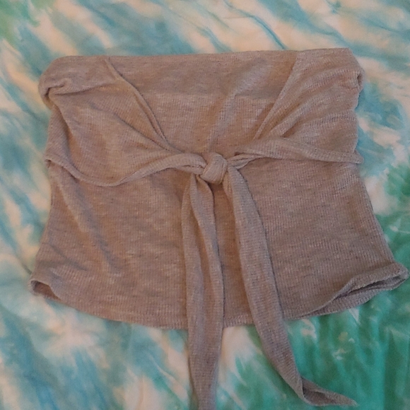Forever 21 -Gray tube top - Picture 1 of 3